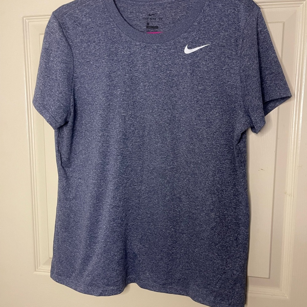 Nike Heathered Blue Tee